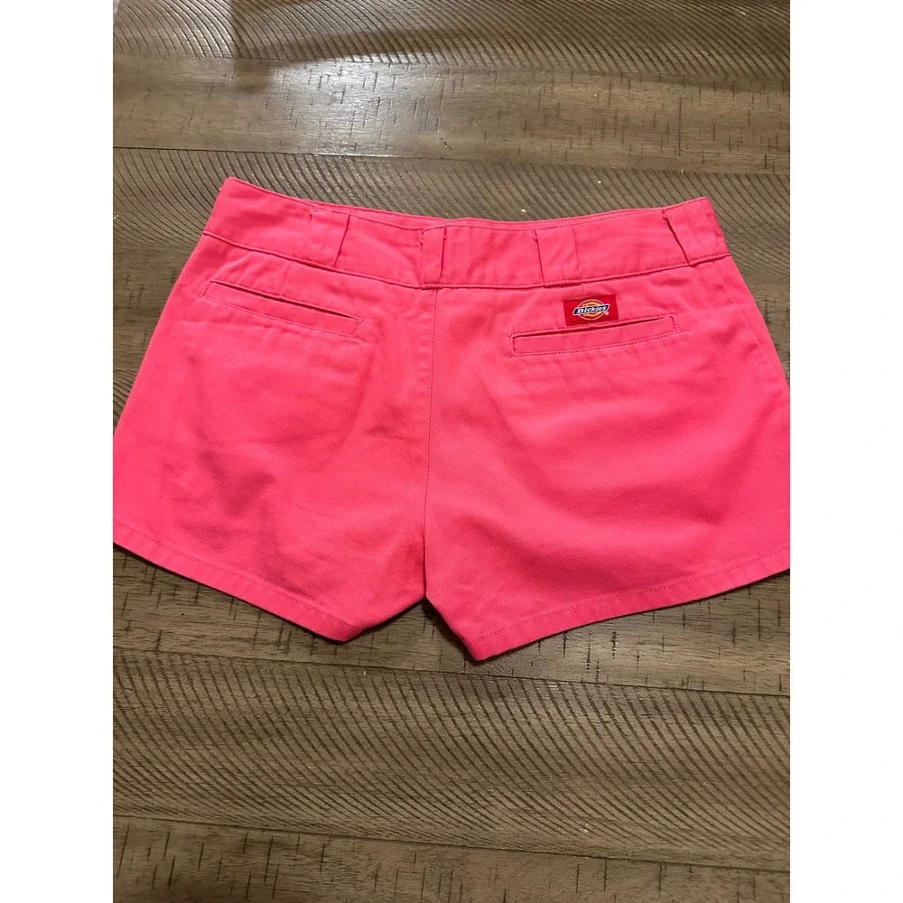 VINTAGE Y2K Dickies Girl Pink‎ Low-Rise Shorts - Made in USA
